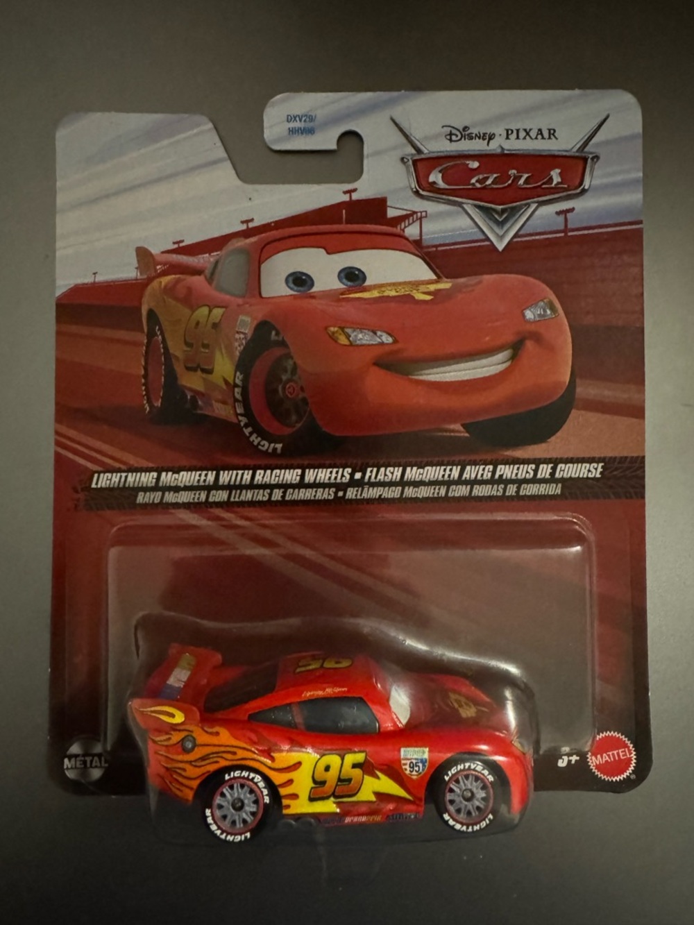 Disney Pixar Cars Lightning McQueen Red Racing Die-Cast Car